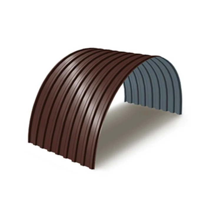 Профнастил C10ПГ 0.5 Пластизол RAL 8017